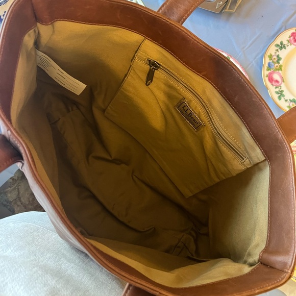 L.L. Bean Brown Tote Bag - Picture 2 of 2